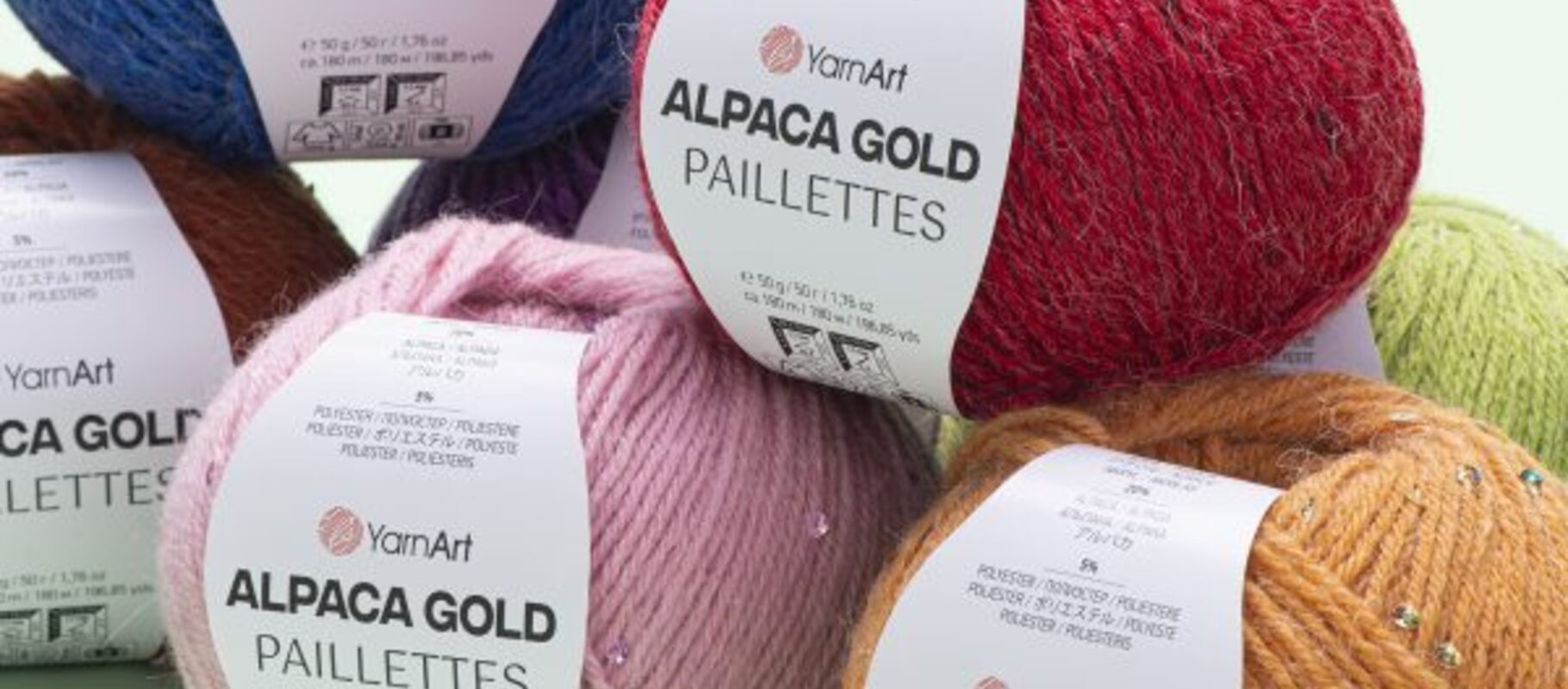 ALPACA GOLD PAILLETTES YarnArt
