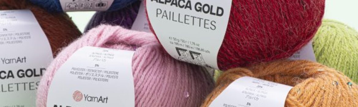 ALPACA GOLD PAILLETTES Yarn Art