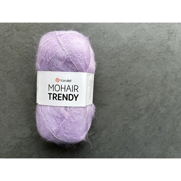 MOHAIR TRENDY YarnArt- 50% mohair, 50% acrylic, 100gr/ 220m, Nr 138