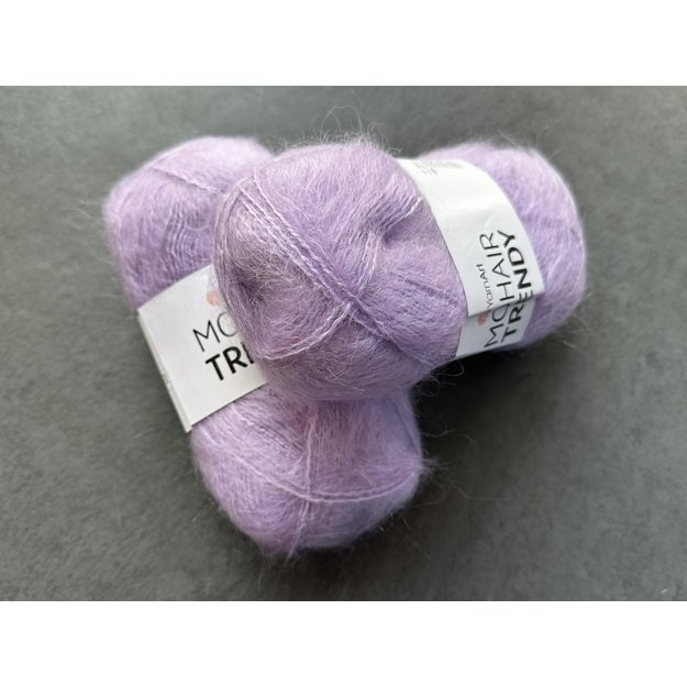 MOHAIR TRENDY YarnArt- 50% mohair, 50% acrylic, 100gr/ 220m, Nr 138