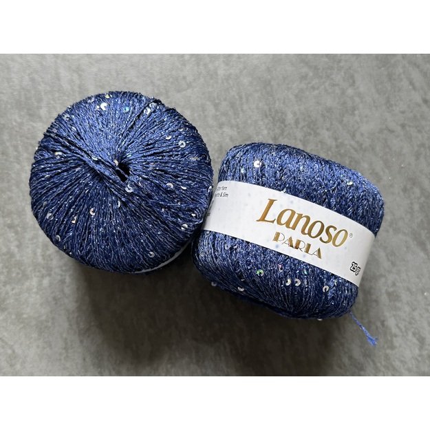PARLA Lanoso - 75 % Glitter Yarn, 25% Payette Sim , 217 m / 25 Gr, Nr 5451