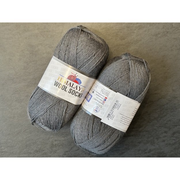 HIMALAYA WOOL SOCKS- 75% superwash merino, 25% polyamide, 100gr/ 400m, Nr S-833