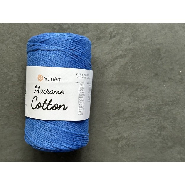 MACRAME COTTON YarnArt- 80% cotton, 20% polyester, 250gr/ 225m, Nr 772