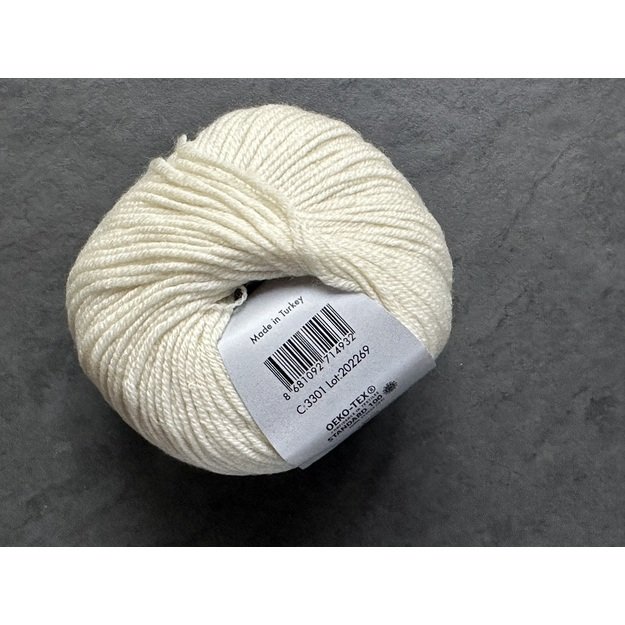 WOOL 115 Gazzal- 100% superwash merino fine wool, 50gr/ 115m, Nr. 3301