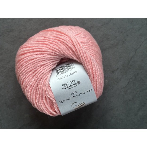 WOOL 115 Gazzal- 100% superwash merino fine wool, 50gr/ 115m, Nr. 3321