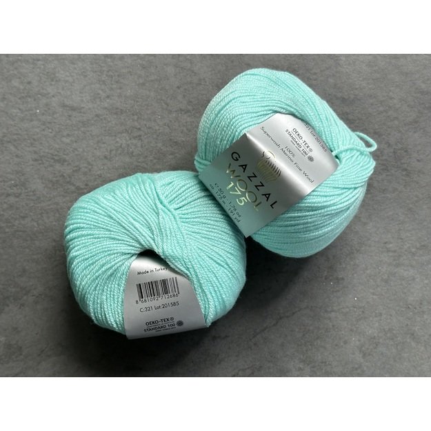 WOOL 175 Gazzal- 100% superwash merino fine wool, 50gr/ 175m, Nr. 321