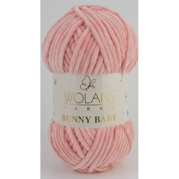 WOLANS BUNNY BABY-100% super-soft polyester, 100 gr/ 120 m, Nr 21