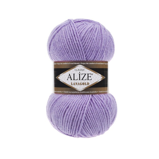 LANAGOLD classic Alize- 51% acrylic, 49% wool, 100gr/ 240m, Nr 166