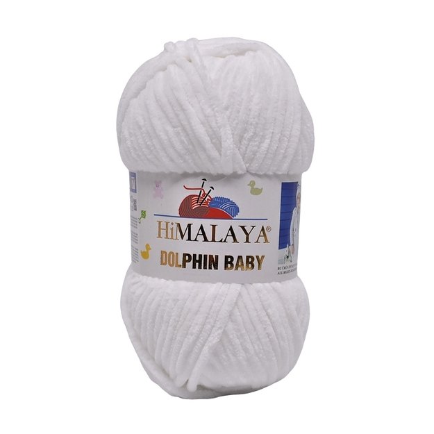 HIMALAYA Dolphin Baby 100% mikropoliesteris 100 gr / 120 m, Nr 80301