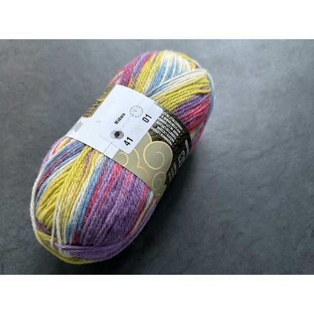 SOFT MERINO PRINT- 100% merino wool, 100gr/ 300m, Nr 41