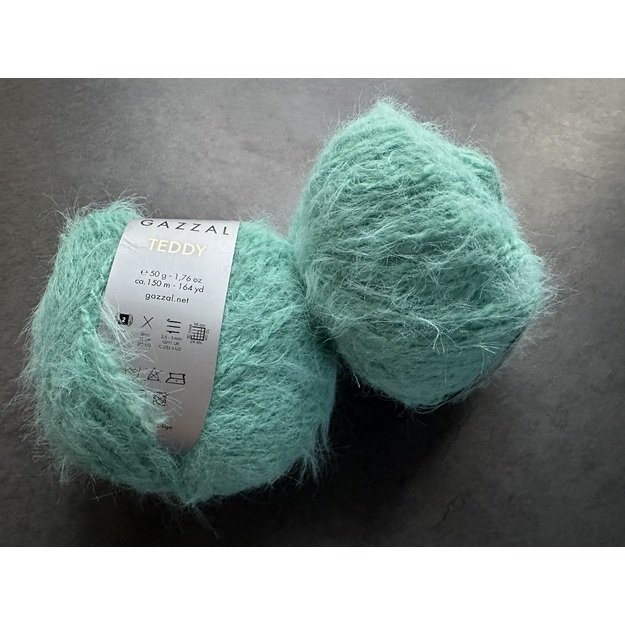 TEDDY Gazzal- 60% Polyamide, 40% Merino wool, 50gr/ 150m, Nr 6558