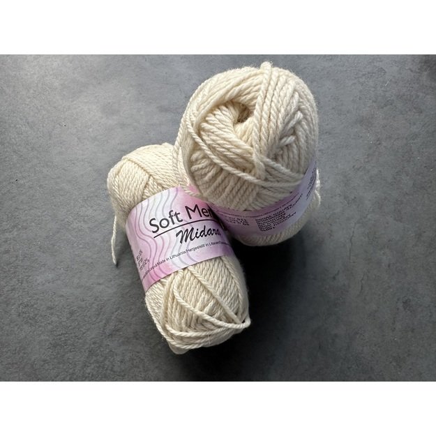 SOFT MERINO- 100% merino wool, 50gr/ 115m, Nr 025