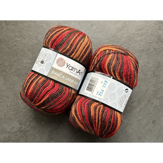 BIANCA Lanalux- 100% Wool (vilna), 100gr/ 240m, nr 754