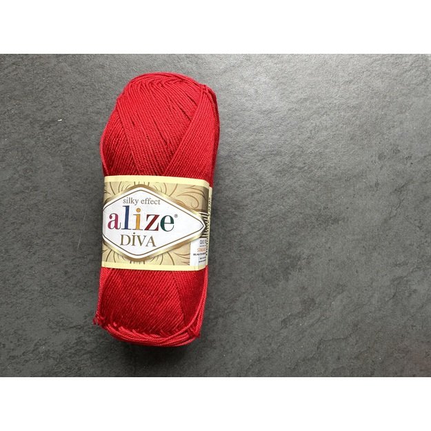 DIVA Alize- 100% microfiber acrylic, 100gr/ 350m, Nr 106