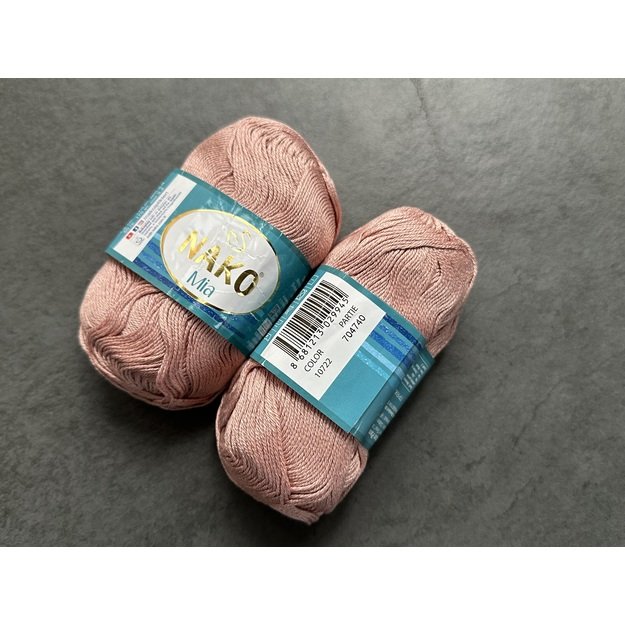 MIA Nako- 100% Merserize Pamuk, 50gr/ 170m, Nr 10722