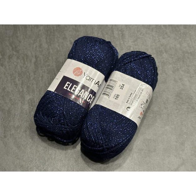 ELEGANCE YarnArt- 88% Cotton, 12% Metallic, 50gr/ 130m, Nr 105