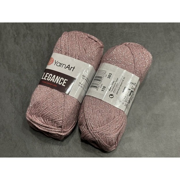 ELEGANCE YarnArt- 88% Cotton, 12% Metallic, 50gr/ 130m, Nr 110