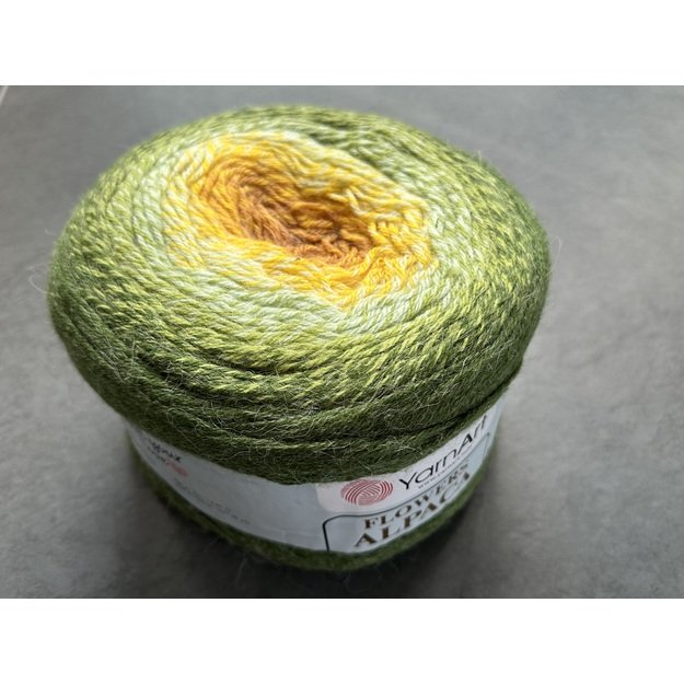 ALPACA FLOWERS Yarn Art- 20% Alpaca, 80% Acrylic, 250gr/ 940m, Nr 438