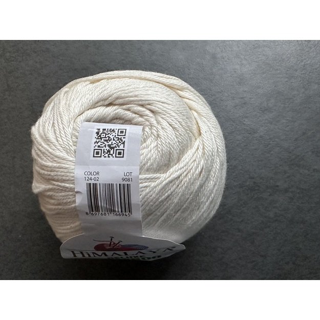 BAMBOO DELUXE Himalaya -60% bamboo, 40% cotton, 100gr/ 250m, Nr 124-02