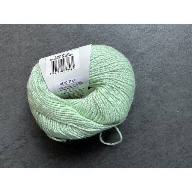 BABY WOOL Alize- 40% Wool, 40% Acrylic, 20% Bamboo, 50gr/ 175m, Nr 188