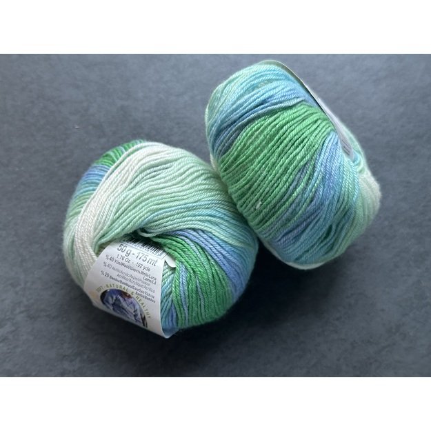 BABY WOOL Alize- 40% Wool, 40% Acrylic, 20% Bamboo, 50gr/ 175m, Nr 4389