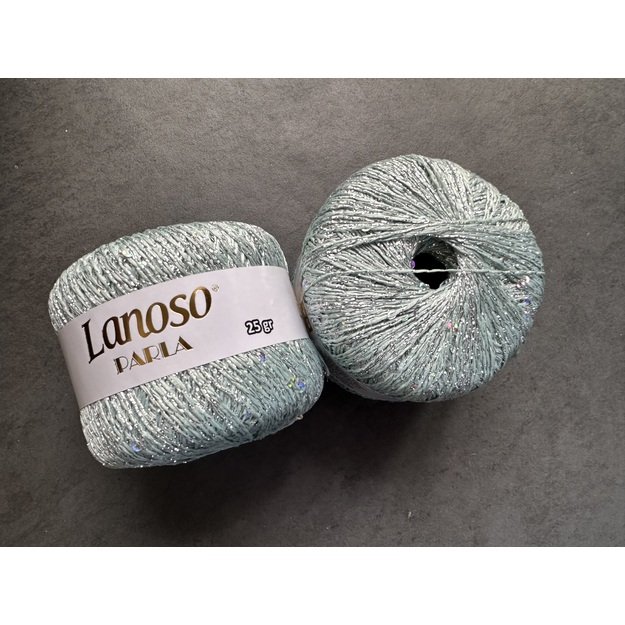 PARLA Lanoso - 75 % Glitter Yarn, 25% Payette Sim , 217 m / 25 Gr, Nr 1951