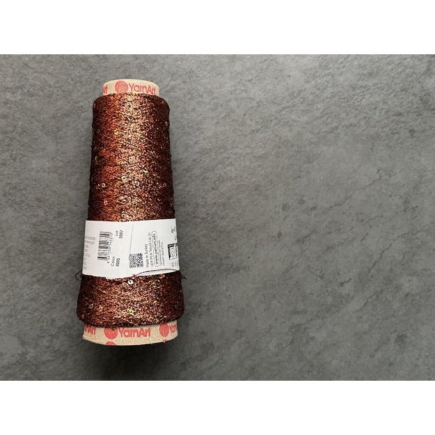 PAILLETTES YarnArt - 75% Metallic Polyester, 25% Payette poliester, 50gr/ 800m, Nr 8005