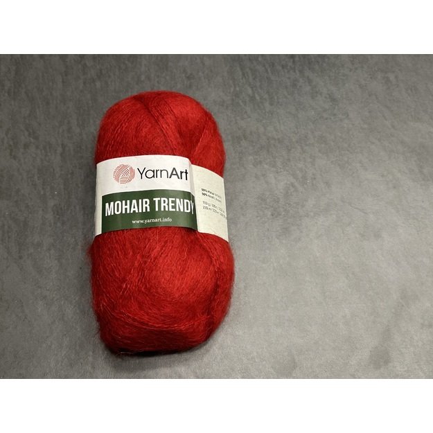 MOHAIR TRENDY YarnArt- 50% mohair, 50% acrylic, 100gr/ 220m, Nr 141