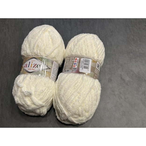 SOFTY PLUS Alize- 100% Mikropoliester, 100 gr/ 120m, Nr 62