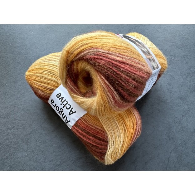 ANGORA  ACTIVE YarnArt- 20% wool, 80% acrylic, 100gr/ 500m, Nr 844