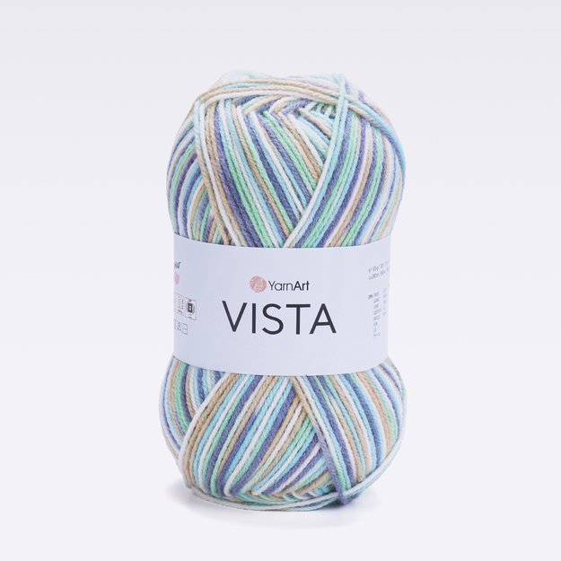 VISTA YarnArt - 25% wool,  75% acrylic, 100gr/ 280m Nr 5313