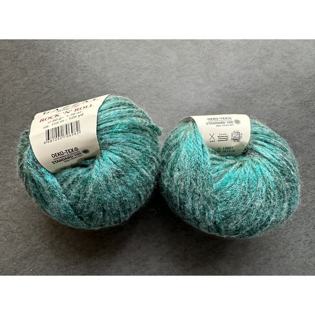 ROCK N ROLL- 9% merino wool, 21% acryli, 70% polyamide, 50gr/ 115m, Nr 13901