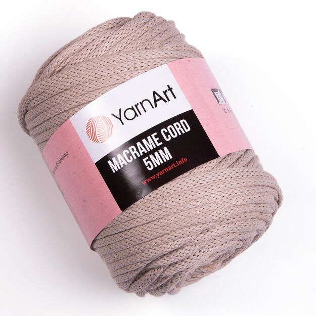 MACRAME Cord 5mm- 60% Cotton, 40% Viscose&Polyester, 500 gr/ 85 m, Nr 768