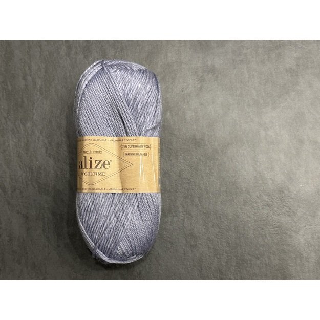 WOOLTIME Alize- 75% Superwash wool, 25% Polyamide, 100gr 200m, Nr 51