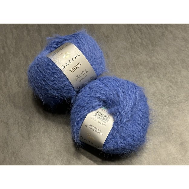 TEDDY Gazzal- 60% Polyamide, 40% Merino wool, 50gr/ 150m, Nr 6562