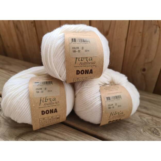 DONA Fibra Natura- 100% Superwash Extra fine merino, 50gr/ 115m, Nr 106-32