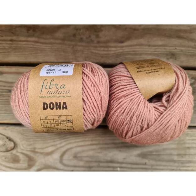 DONA Fibra Natura- 100% Superwash Extra fine merino, 50gr/ 115m, Nr 106-41