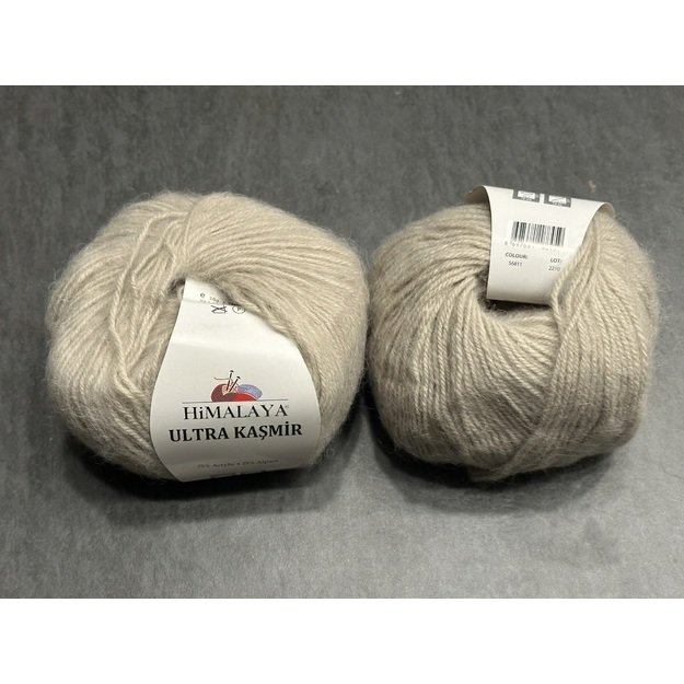 ULTRA KASMIR Himalaya- 25% Alpaca, 75% Acrylic, 50 gr/ 175m, Nr 56811