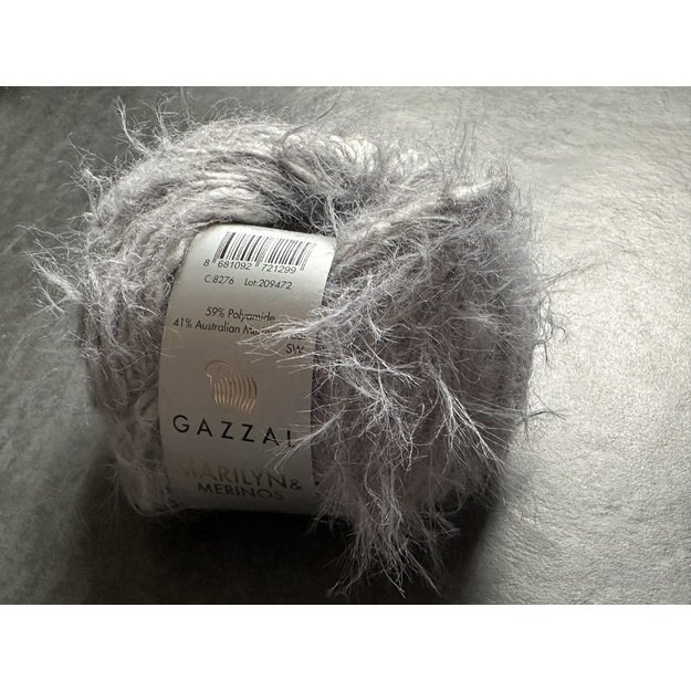 Gazzal MERILYN Merino- 59% Polyamide, 41% Australian Merino Woo, 50gr/ 88m, Nr 8276