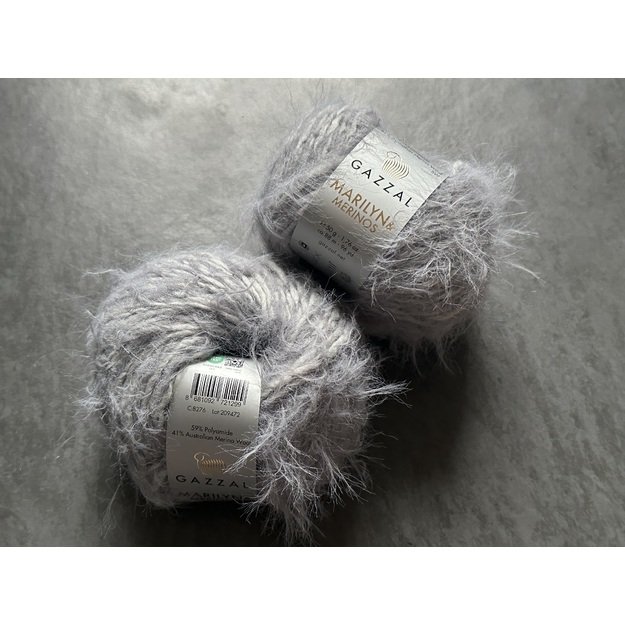 Gazzal MERILYN Merino- 59% Polyamide, 41% Australian Merino Woo, 50gr/ 88m, Nr 8276