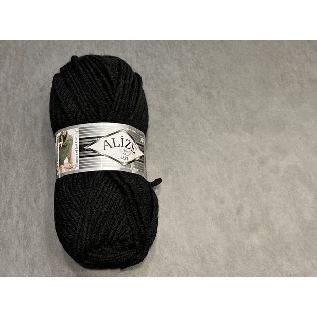SUPERLANA MAXI Alize- 25% Wool , 75% Acrylic- 100 gr / 100 m, Nr 60
