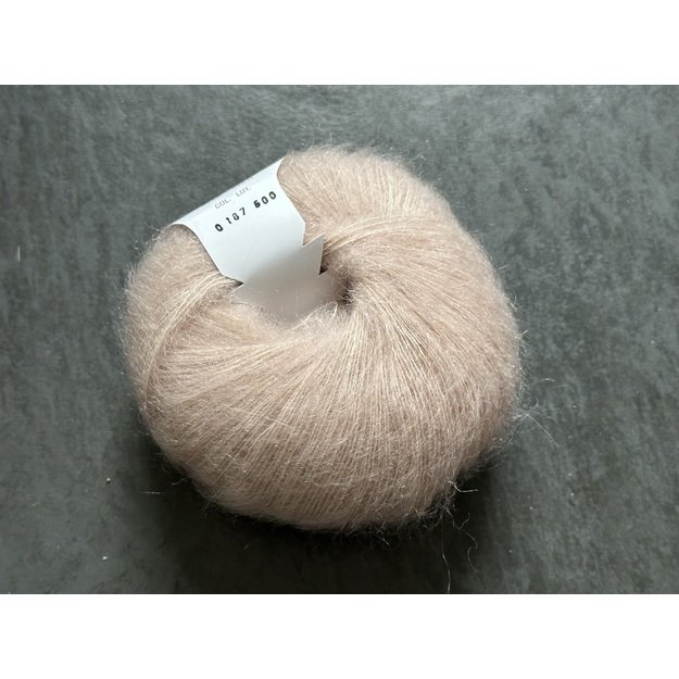 POKER Super kid mohair silk- 75% mohair sk, 25% silk, 25gr/ 212m, Nr 0187