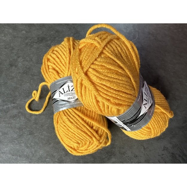 SUPERLANA MAXI Alize- 25% Wool , 75% Acrylic- 100 gr / 100 m, Nr 488