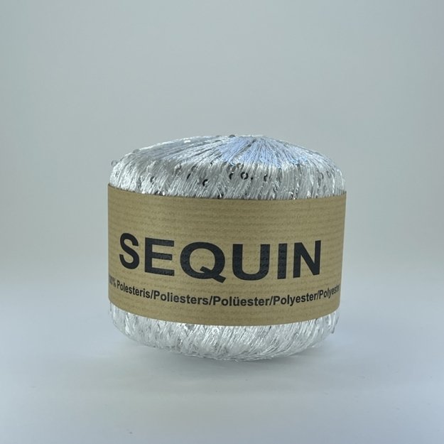 SEQUIN- 75/25% Polyamide, Payette, 50gr/ 250m, Nr 013