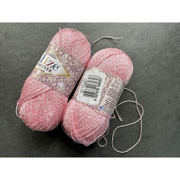 FOREVER Simli-96% Microfiber Acrylic, 4% Metalic, 50 gr/ 280 m, Nr 32 1
