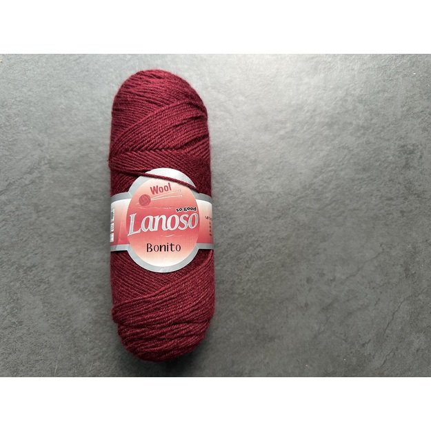 BONITO lanoso- 49% wool, 51% acrylic, 100gr/ 300m, Nr 957