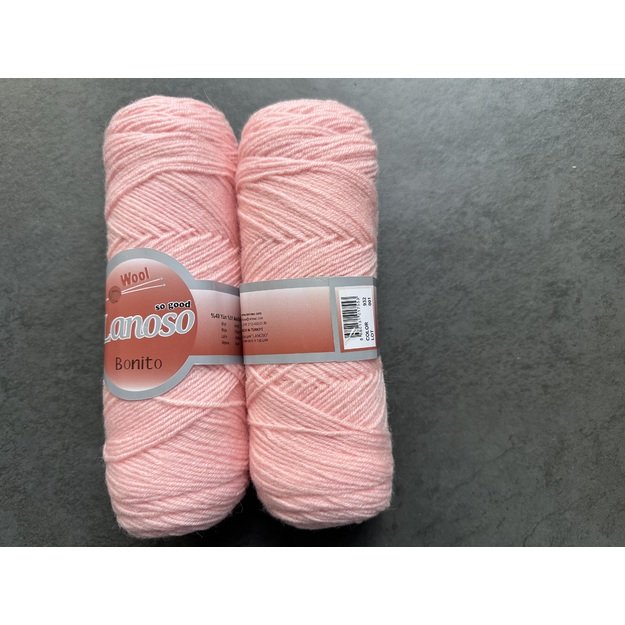 BONITO lanoso- 49% wool, 51% acrylic, 100gr/ 300m, Nr 932 1