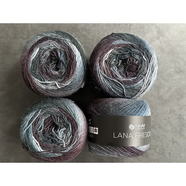 LANA FRESCO- 100% wool, 100gr/ 380m, Nr 8116 3