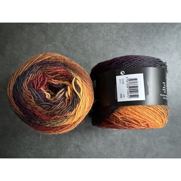 LANA FRESCO- 100% wool, 100gr/ 380m, Nr 8111 1