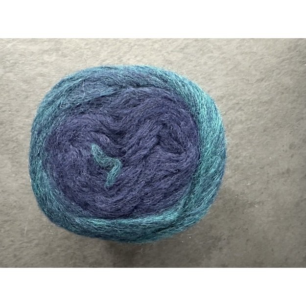 GALA-50-  80% wool, 20% polyamide, 50 gr/125 m, Nr 110-petrol